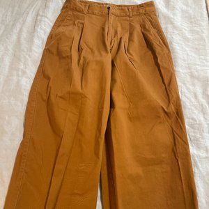 Madewell Pleated Wide Leg Pant